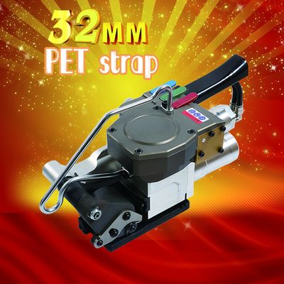 kaufen 6000N Spannungskraft Handheld Pneumatische Polyester-Gürtel Werkzeug Verpackungsmaschine für 32mm PET-Schweißband Verpackung Baler online manufacture