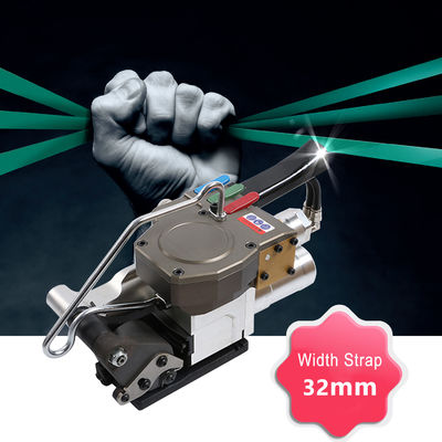 kaufen Anrufen Sie uns für ein MINI Geschenk! Spannungskraftbereich 6000N Strapper Tool Tapes Strapping Machine 25-32MM PP PET pneumatische Banding Tools online manufacture