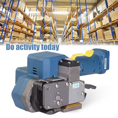 kaufen 3000N Palettenverpackung Batteriebetriebene Kunststoff-Strapper-Werkzeug Automatisches Palettenband-Kit online manufacture