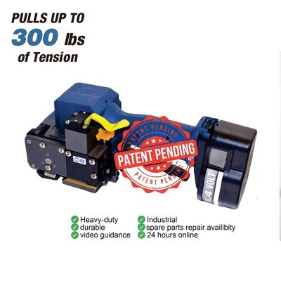 kaufen Elektrische Gurtmaschine 27000mah Batterie One Touch 2024 Kunststoff Gurtwerkzeug für industrielle PP/PET Gurtmaschinen online manufacture