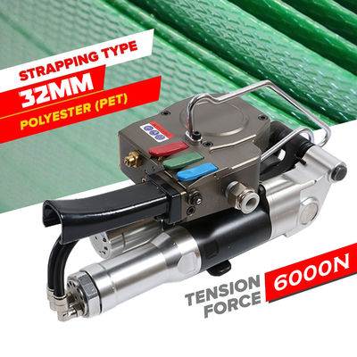 Air Pneumatic Plastic Strapping Tool 32MM Verpackungswerkzeuge Schwere Fracht Banding Spannungswerkzeug