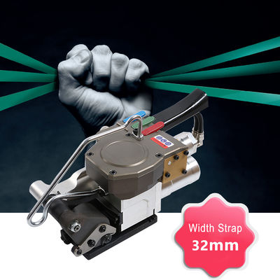 32 mm PET-Gürtel Semi-pneumatische Taschenpackmaschine 6000N Handverpackungswerkzeuge