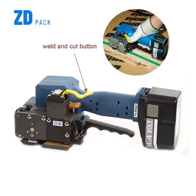 PP/PET-Gürtelverpackung Batterie Paletten-Gürtelkarton Kunststoffband-Gürtelverpackung Maschine Batteriebetriebene Gürtelverpackung Maschine