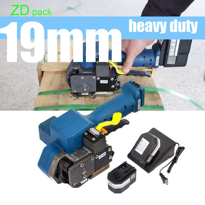 Einfache Bedienung All-in-One Batterie-Strapping-Verpackungsmaschine für 13-19mm PP PET Band