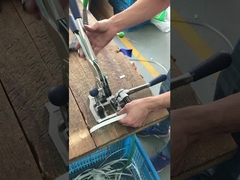 Manuelle Kombination von PP-Gurt-Spannungssiegelgeräten